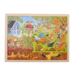 Puzzle - Naše zahrádka na zemi i pod zemí