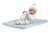 Llorens 63509 NEW BORN CHLAPEČEK - realistická panenka miminko s celovinylovým tělem - 35 cm