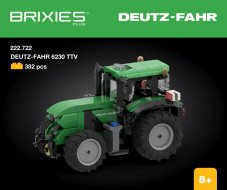 BRIXIES Plus 222.722 DEUTZ-FAHR 6230 TTV - traktor, 382 k