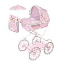 DeCuevas 81075 Skládací kočárek pro panenky s taškou a doplňky Sophie 2025 - 81 cm