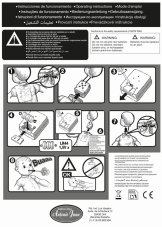 Antonio Juan 14155 BIMBA - mrkací panenka miminko se zvuky a měkkým látkovým tělem - 37 cm