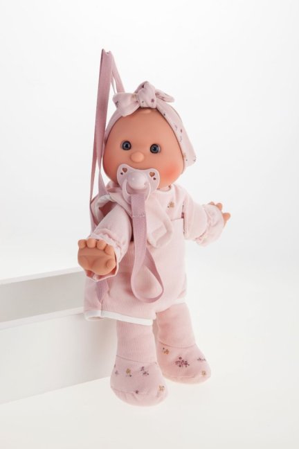 Antonio Juan 83104 Moje první panenka s klokankou - miminko s měkkým látkovým tělem - 36 cm