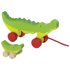 Goki Tahací krokodýl s mládětem