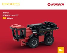 BRIXIES Plus 222.737 HORSCH Leep PT - samochodný postřikovač, 573 k