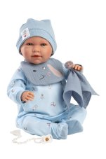 Llorens M741-20 obleček pro panenku miminko NEW BORN velikosti 40–42 cm s doplňky