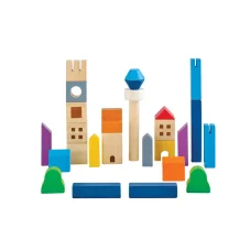 PlanToys Stavebnice - Ve městě
