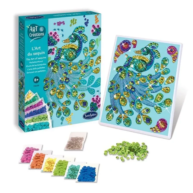 Sentosphere Barevné flitry - Páv