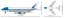 COBI 26610 Boeing 747 Air Force One, 1:144, 1087 k