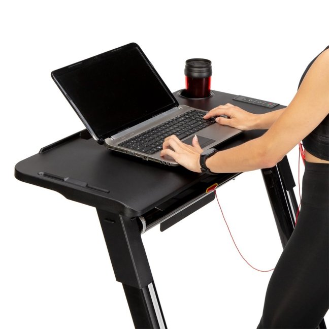 Běžecký pás elektrický s pultem HMS LOOP12 šedý