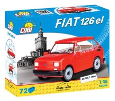 COBI 24531 FIAT 126el, 1:35, 72 k
