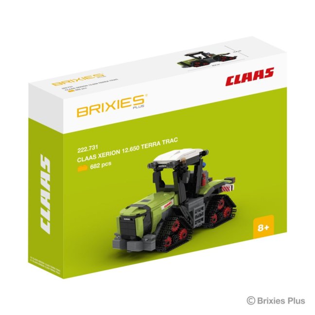 BRIXIES Plus 222.731 CLAAS Xerion 12.650 TERRA TRAC - pásový traktor, 682 k