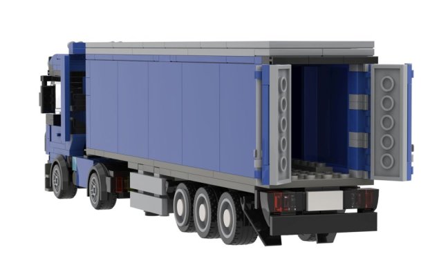 BRIXIES Plus 222.405 Kamion s návěsem, 485 k