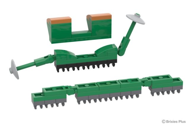 BRIXIES Plus 222.705 Fendt GT Classic Club Collection - historický traktor s příslušenstvím, 1:32, 169 k