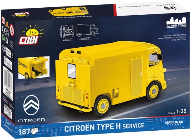 COBI 24632 Citroën Service Type H, 1:35, 185 k
