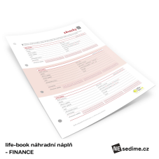 life-book náhradní náplň - FINANCE (20 listů)