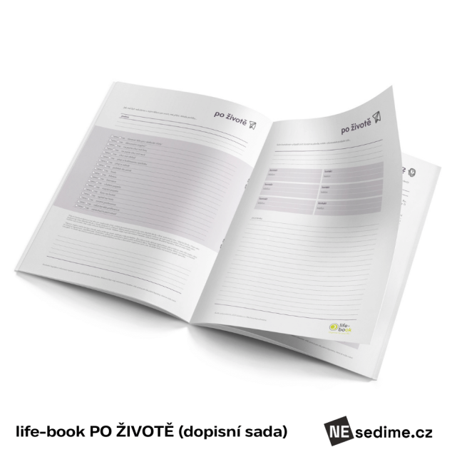 life-book PO ŽIVOTĚ (dopisní sada)