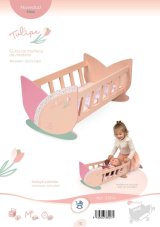 DeCuevas 55174 Dřevěná kolébka pro panenky Tulipe 2025