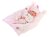 Llorens 63556 NEW BORN HOLČIČKA - realistická panenka miminko s celovinylovým tělem - 35 cm