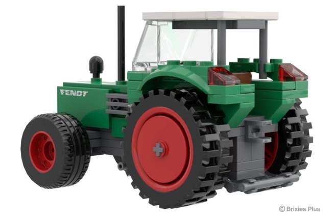 BRIXIES Plus 222.700 Fendt Farmer 105S Classic Club Collection - historický traktor, 1:32, 114 k