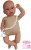Llorens 636P NEW BORN 2 v 1 - realistická panenka miminko se zvuky a měkkým látkovým tělem - 36 cm