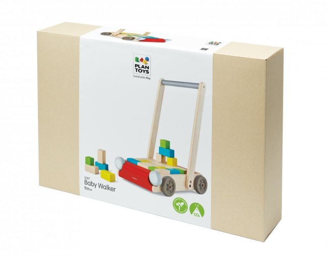 PlanToys Chodítko - Kostky
