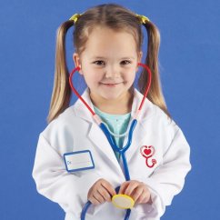 Sada - Doktorský plášť a stetoskop