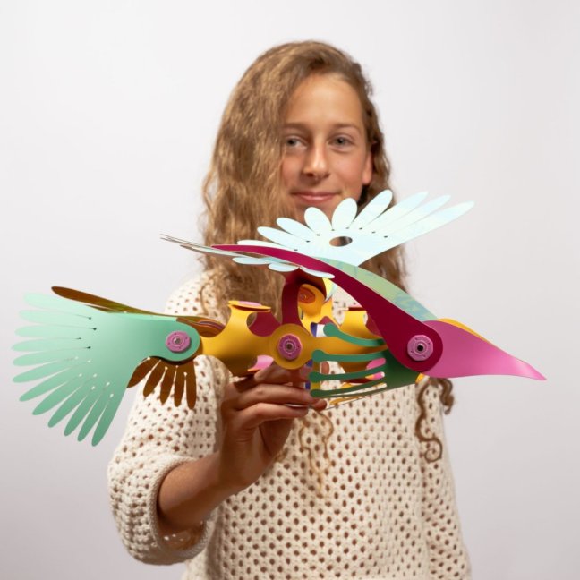 CLIXO Tropical Birds - magnetická stavebnice 22 kusů