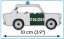COBI 24541 Trabant 601 Polizei, 1:35, 82 k
