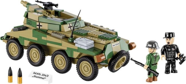 COBI 2288 II WW Sd. Kfz 234/3 Stummel, 1:35, 438 k, 2 f