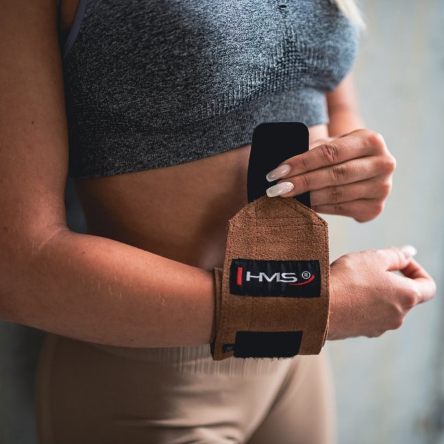 Kožená omotávka zápěstí HMS ONX04