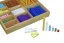 Moyo Montessori Barevné počítací tyčinky