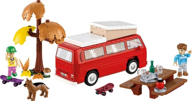 COBI 24616 Volkswagen T2a Camper, 1:35, 272 k, 3 f