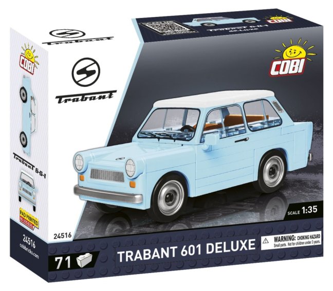 COBI 24516 Trabant 601 Deluxe, 1:35, 71 k