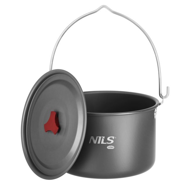 Kempingový hrnec NILS Camp NC17117 s pokličkou 4L