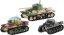 COBI 2740 3 tanky: Panzer I, Valentine IX, Renault R, 1:35, The Tank Museum, Les Blindes in Saumur, DPM, 620 k