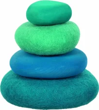Goki Stohování - Vlněné a dřevěné kameny