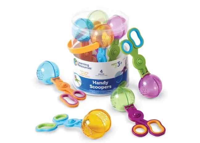 Barevné naběračky, 4 ks