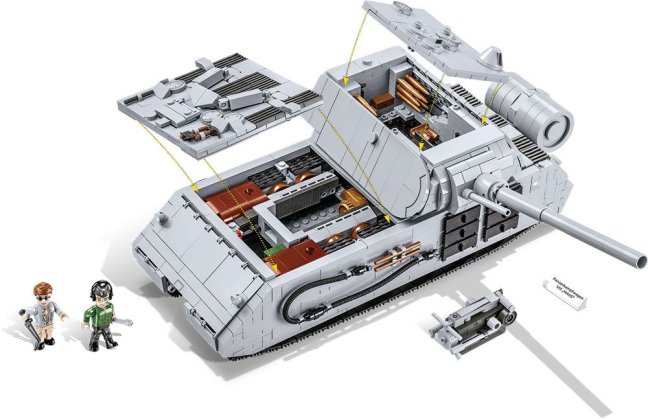 COBI 2559 II WW Panzer VIII MAUS, 1605 k, 2 f