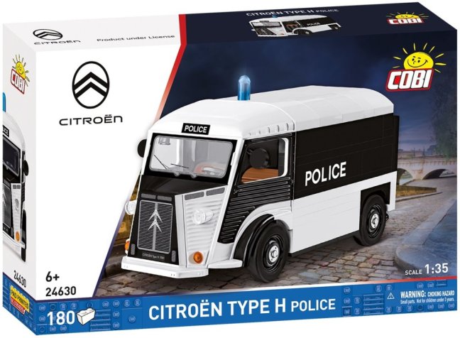 COBI 24630 Citroën Type H (1947-1981) Policie, 1:35, 206 k