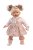 Llorens 33158 ROBERTA - realistická panenka se zvuky a měkkým látkovým tělem - 33 cm