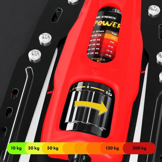 Hydraulický posilovač s počítadlem HMS F1020 Pro