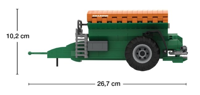BRIXIES Plus 222.792 AMAZONE ZG TX - kombinované rozmetadlo, 358 k