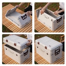 Skládací box s víkem NILS Camp NCB4003 42L šedý