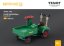 BRIXIES Plus 222.705 Fendt GT Classic Club Collection - historický traktor s příslušenstvím, 1:32, 169 k