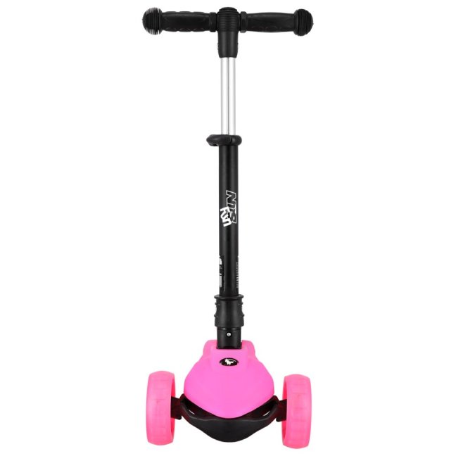 Dětská koloběžka NILS Fun HLB12 2v1 růžová