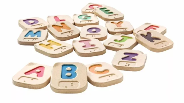 PlanToys Braillova abeceda A-Z
