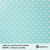 mintová s puntíky