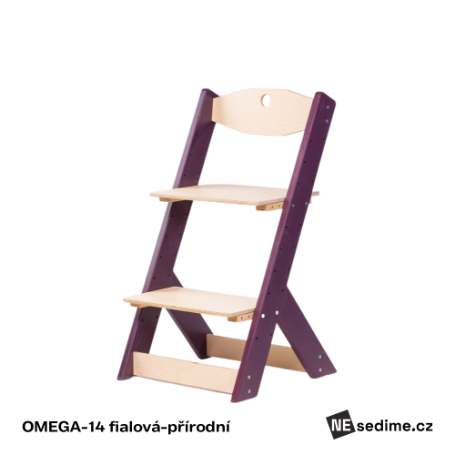 Rostoucí židle OMEGA-14 - Vybraná barva pro rostoucí židli OMEGA: přírodní