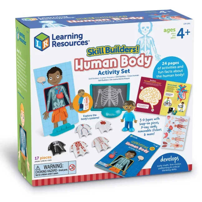 Learning Resources Aktivity sada - Lidské tělo
