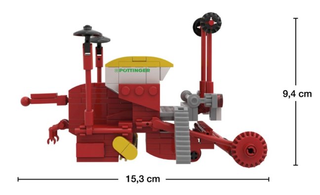 BRIXIES Plus 222.799 Pöttinger Vitasem M - mechanický secí stroj, 224 k